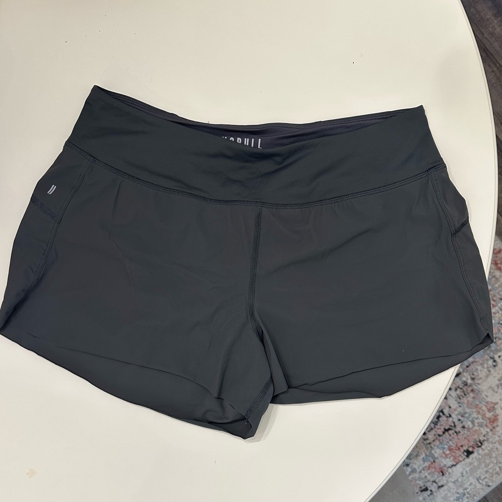 NOBULL Women's Grey Pace Short | Size M